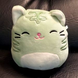 Original Squishmallow, Chase the Green Cat, 12cm
